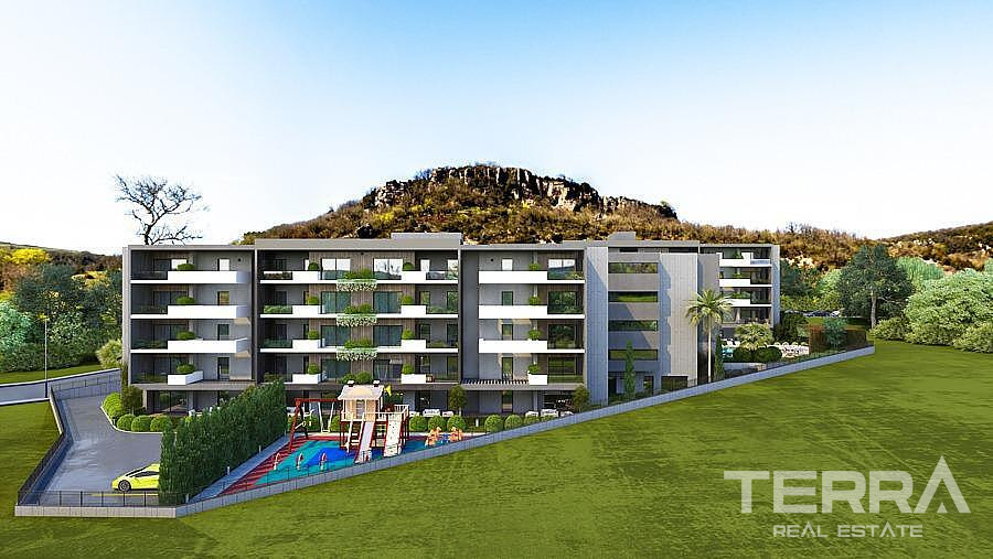 Aydın, Kuşadası'nda Denize 2 km Uzaklıkta Modern Sitede Sıfır Daireler - 107452