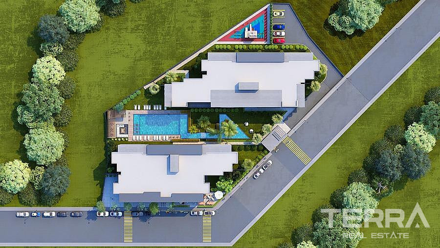 Aydın, Kuşadası'nda Denize 2 km Uzaklıkta Modern Sitede Sıfır Daireler - 107462