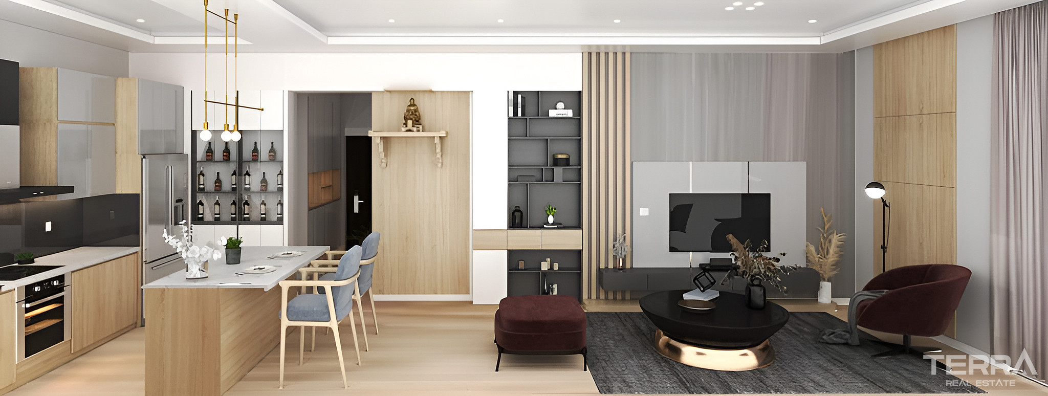 Aydın, Kuşadası'nda Denize 2 km Uzaklıkta Modern Sitede Sıfır Daireler - 107469