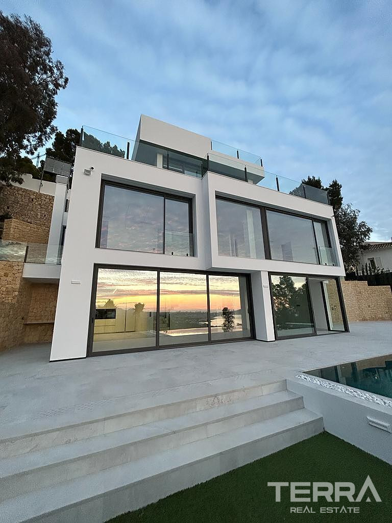 Alicante, Altea'da Deniz Manzaralı Anahtar Teslim Müstakil Villa - 107514
