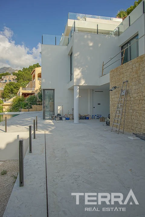 Alicante, Altea'da Deniz Manzaralı Anahtar Teslim Müstakil Villa - 107516