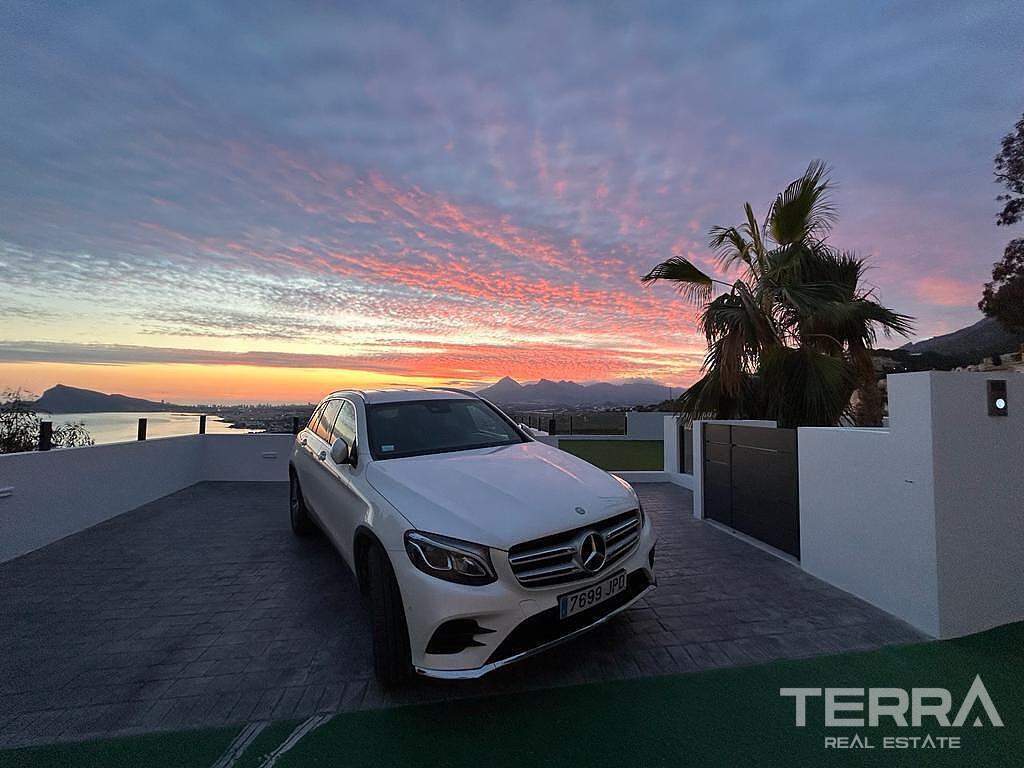 Alicante, Altea'da Deniz Manzaralı Anahtar Teslim Müstakil Villa - 107522