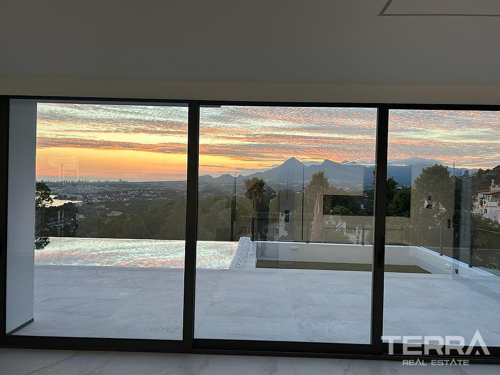 Alicante, Altea'da Deniz Manzaralı Anahtar Teslim Müstakil Villa - 107530