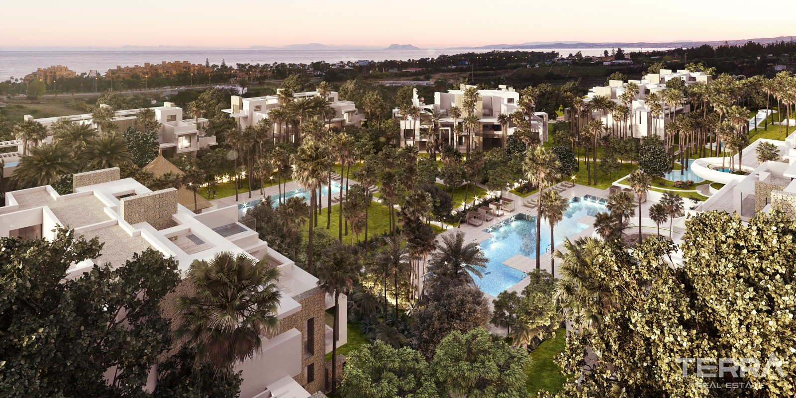Lyxlägenheter till salu i Estepona, Costa del Sol, Spanien - 107569