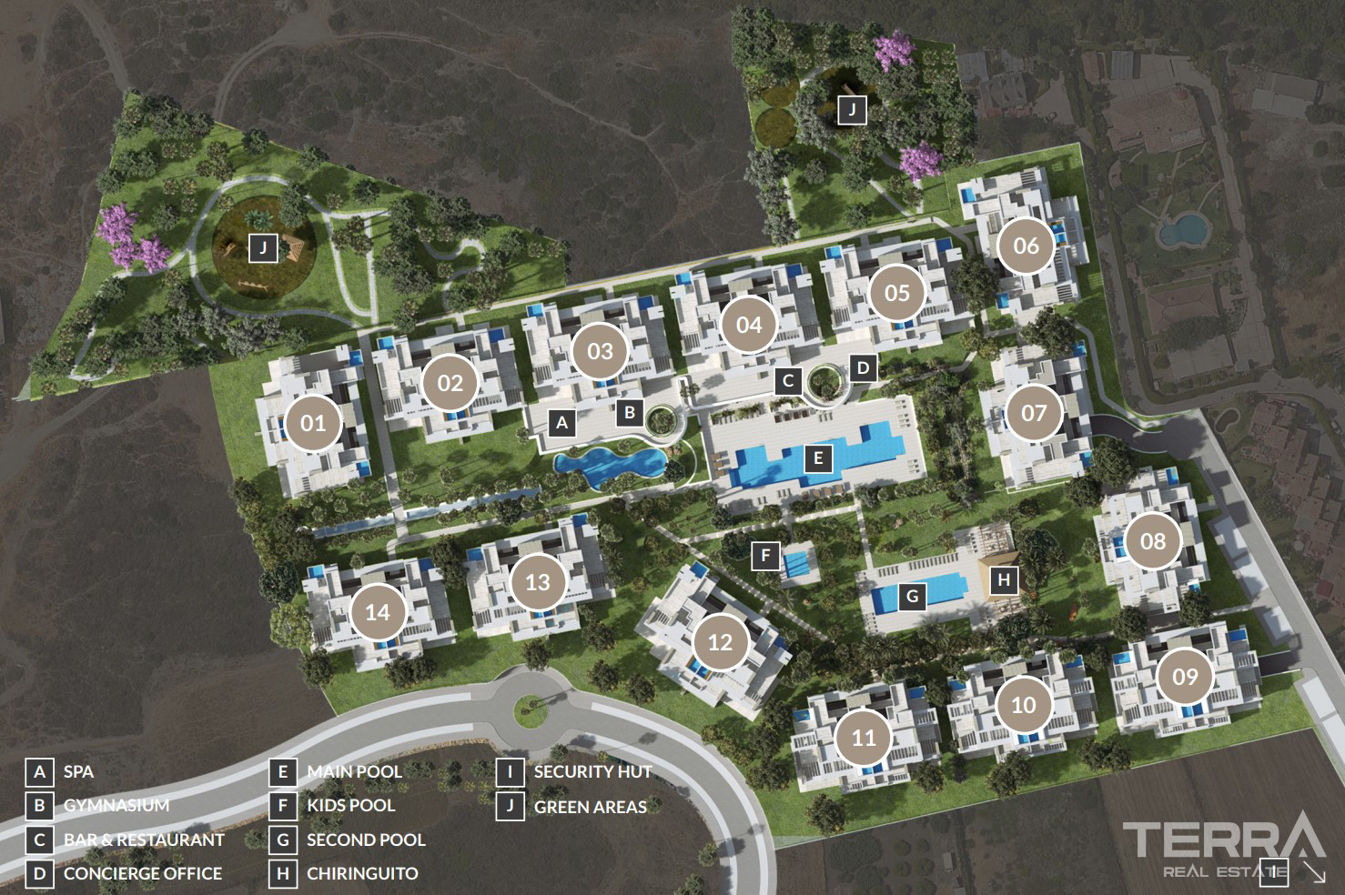 Lyxlägenheter till salu i Estepona, Costa del Sol, Spanien - 107592