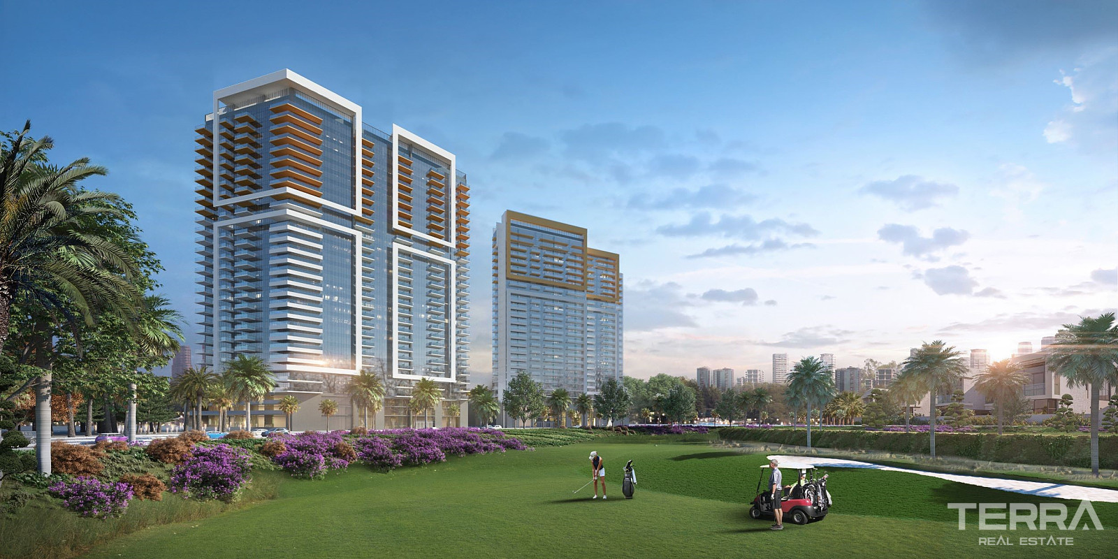 Eksklusive Golf Apartments til salg i Damac Hills, Dubai, UAE - 107652