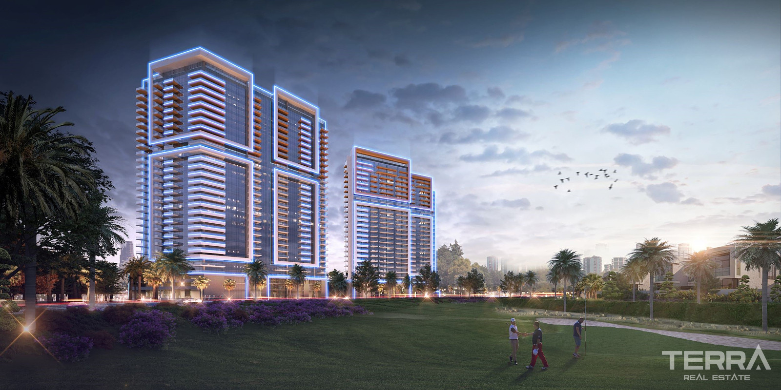 Eksklusive Golf Apartments til salg i Damac Hills, Dubai, UAE - 107654