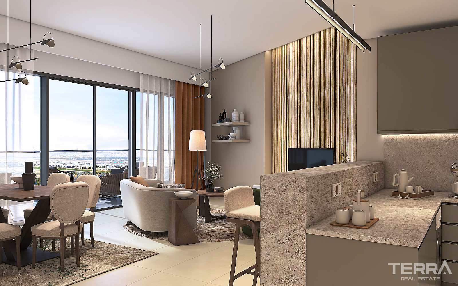 Eksklusive Golf Apartments til salg i Damac Hills, Dubai, UAE - 107655
