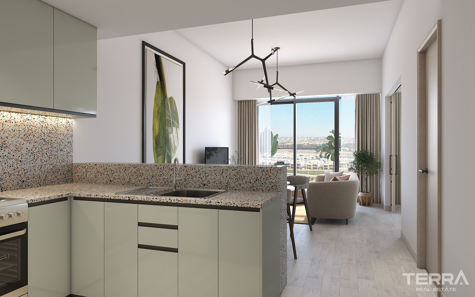 Eksklusive Golf Apartments til salg i Damac Hills, Dubai, UAE - 107659