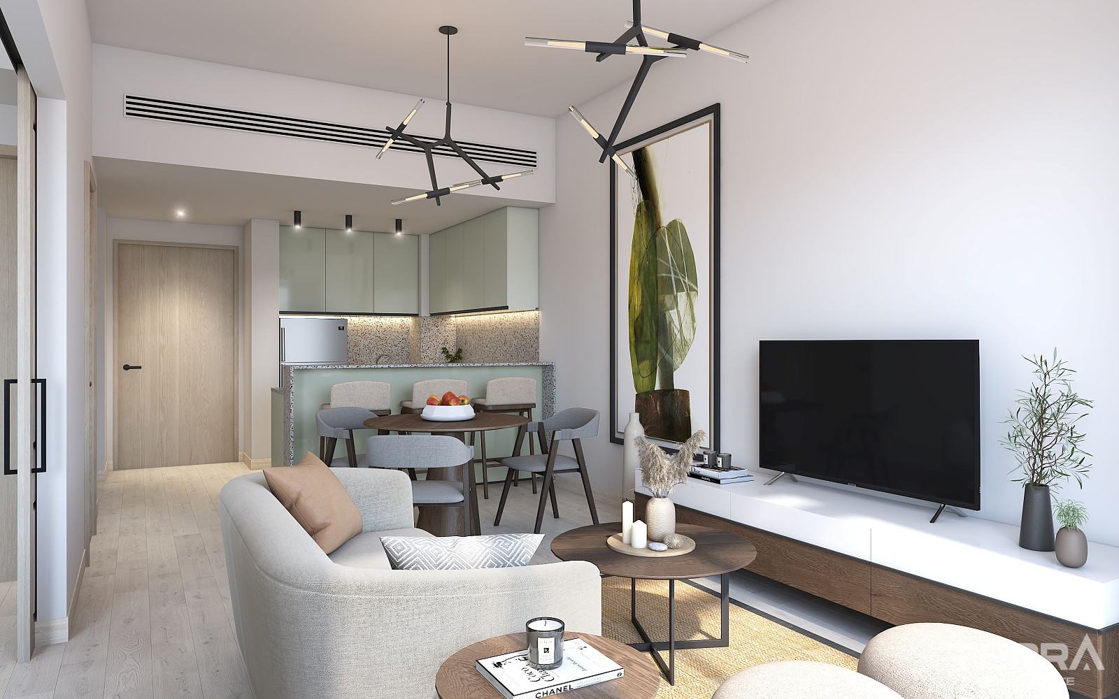 Eksklusive Golf Apartments til salg i Damac Hills, Dubai, UAE - 107660