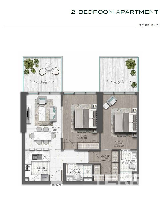 Eksklusive Golf Apartments til salg i Damac Hills, Dubai - 107682
