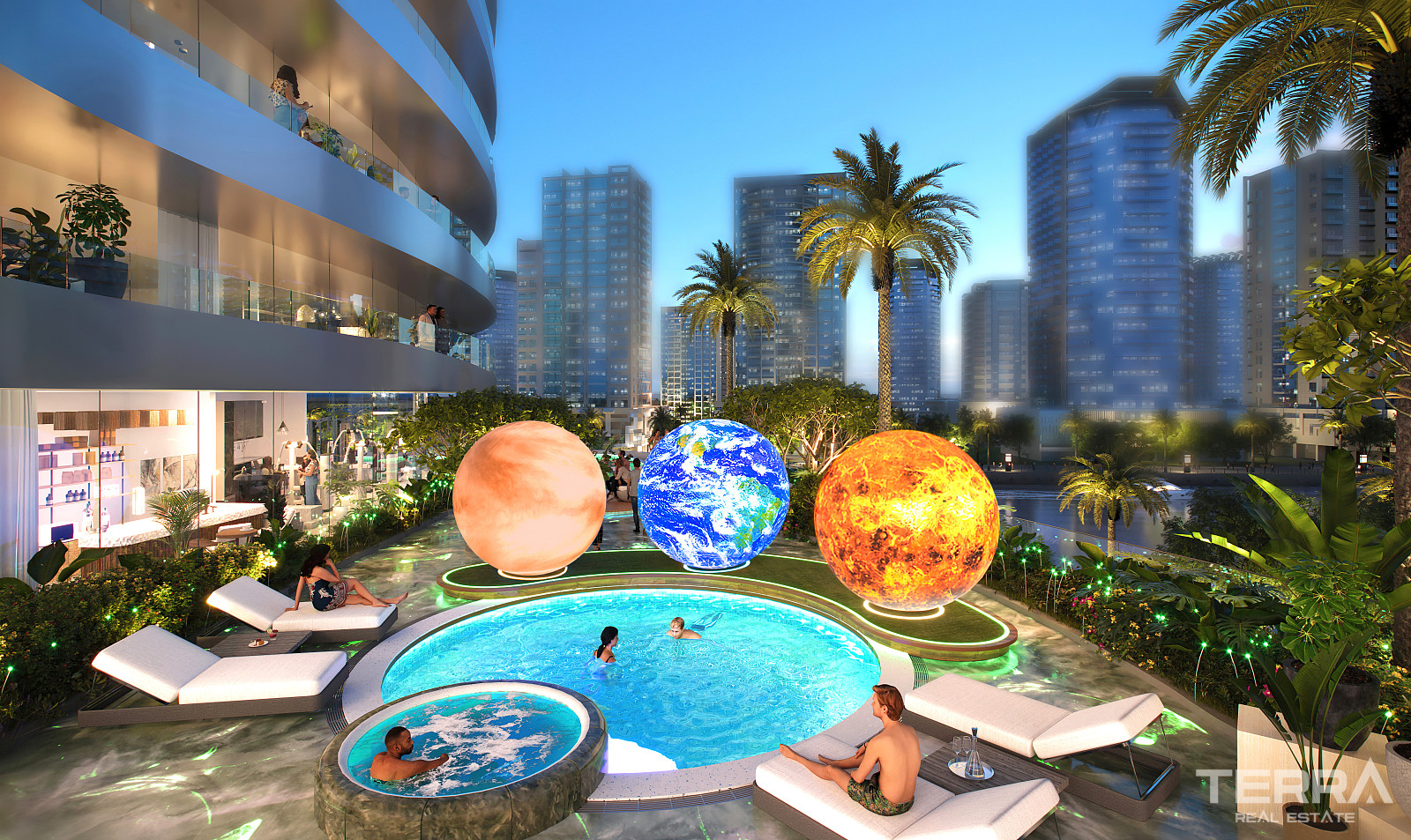 Eksklusive lejligheder ved Dubai Canal til salg i Business Bay, Dubai - 107688