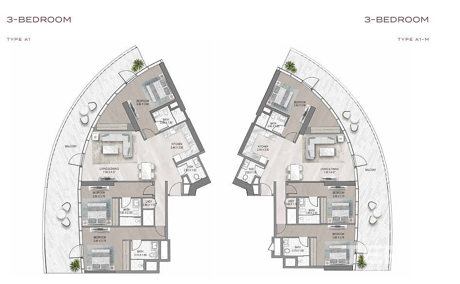 Luxury Apartments for Sale in Business Bay, Dubai, UAE - 107792