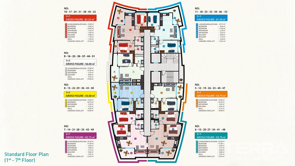Elite Marine — Apartments near Cleopatra Beach in Alanya, Turkey - 5445