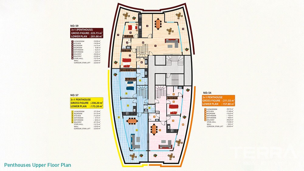 Elite Marine — Apartments near Cleopatra Beach in Alanya, Turkey - 5449