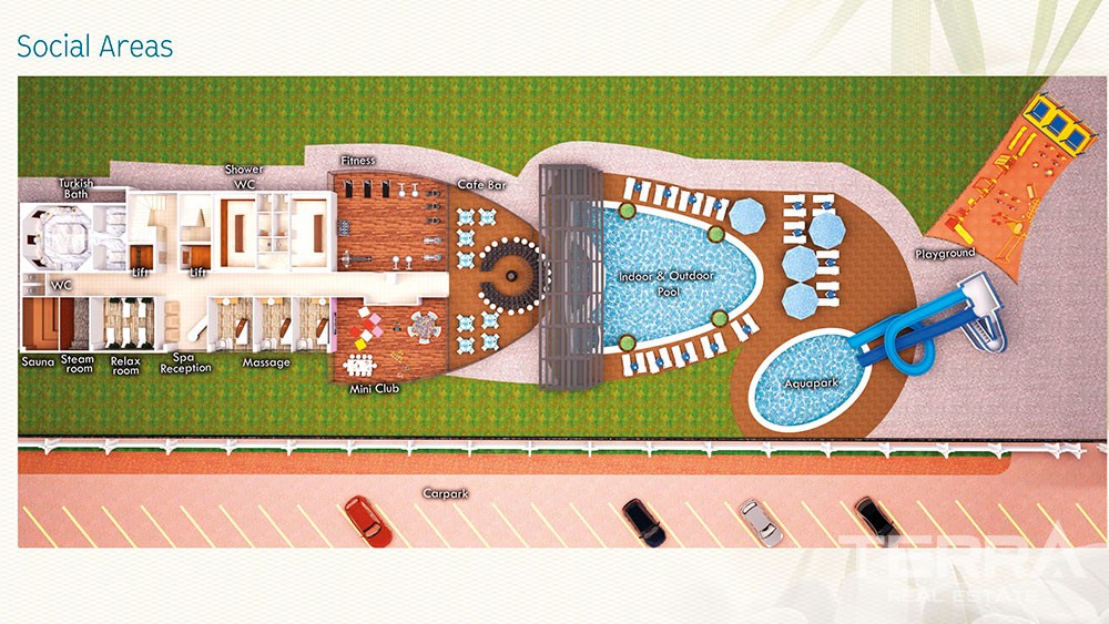 Elite Marine — Apartments near Cleopatra Beach in Alanya, Turkey - 5459