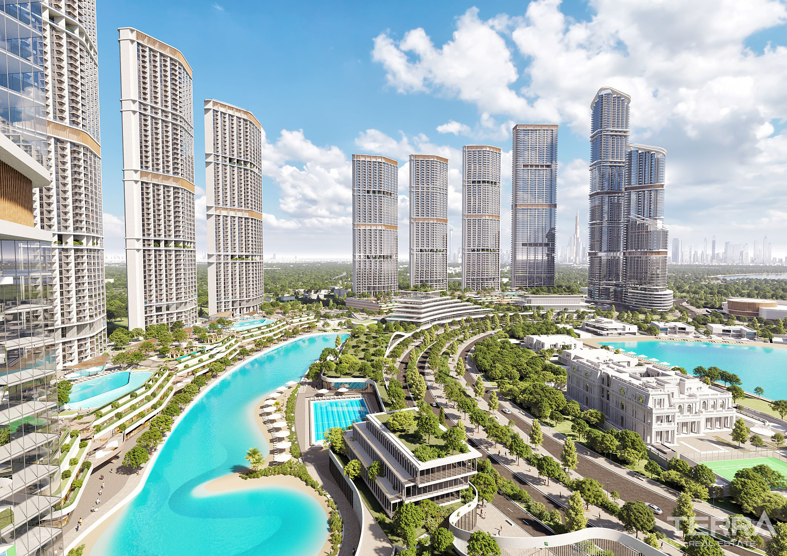 Eksklusive leiligheter til salgs i Meydan, Dubai, UAE - 107797