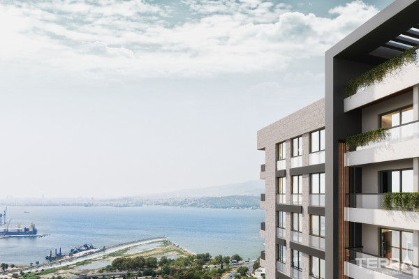 Sea View Apartments for Sale in Konak, İzmir, Turkey