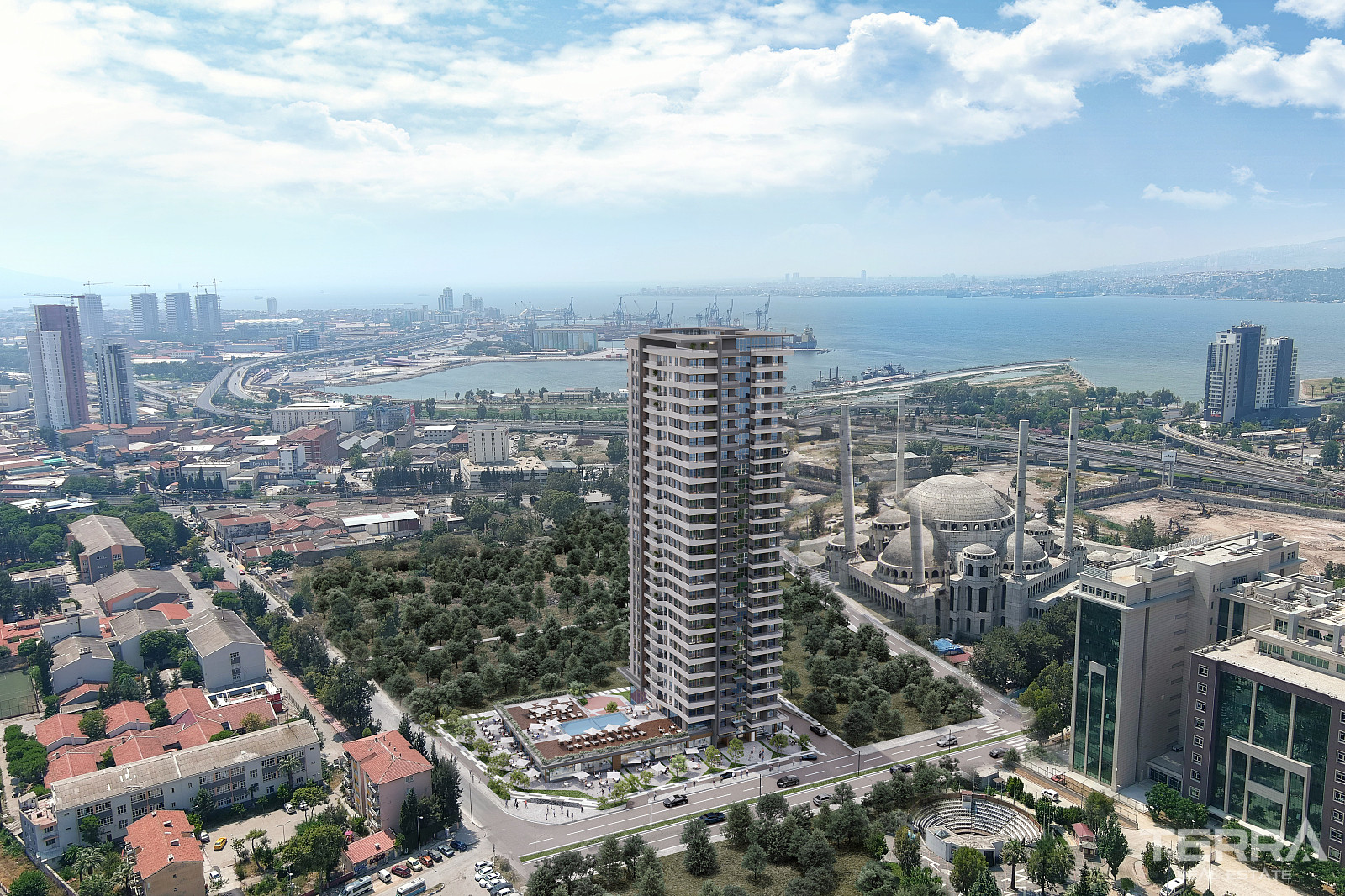 Sea View Apartments for Sale in Konak, İzmir, Turkey - 107810