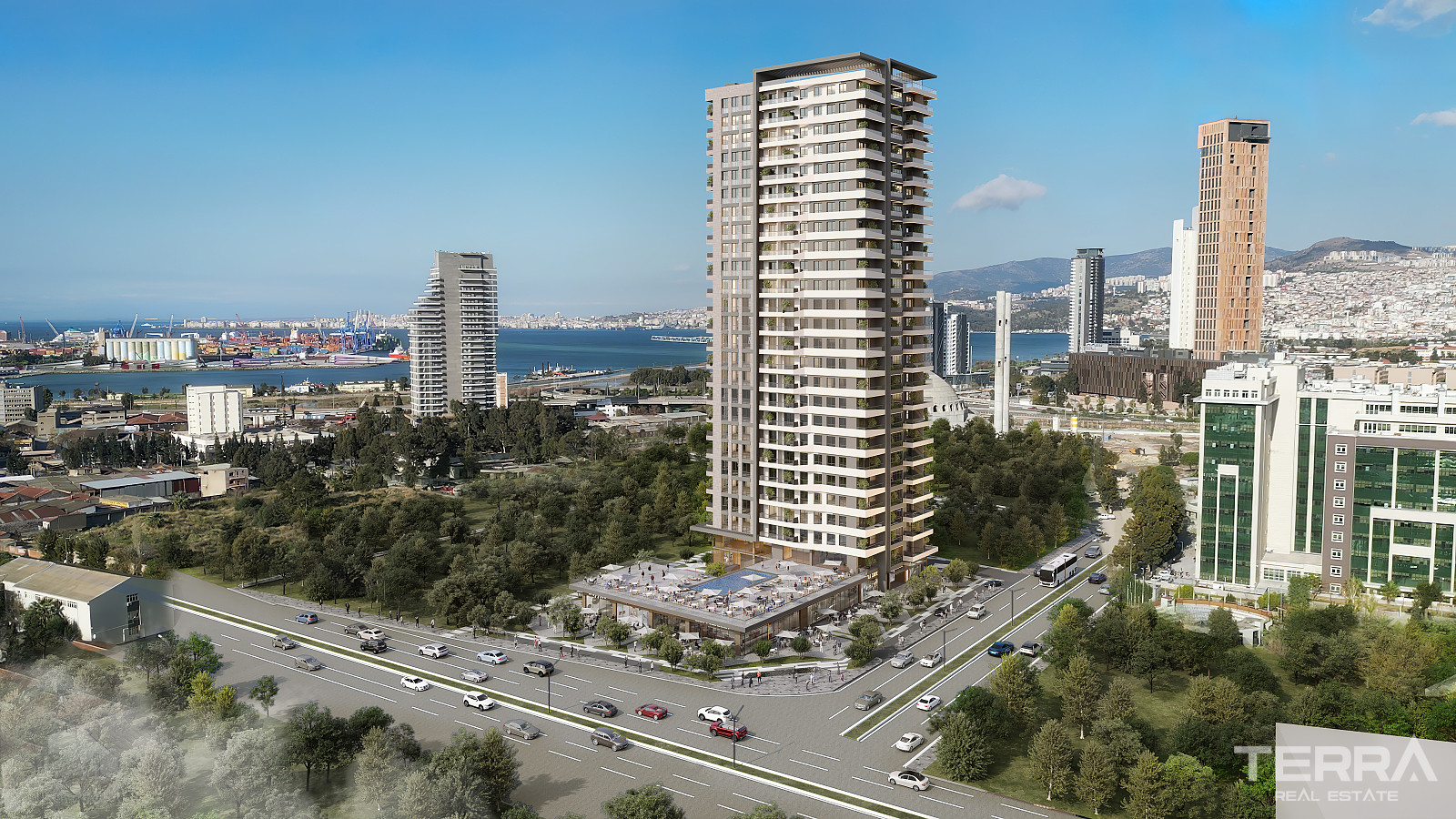 Sea View Apartments for Sale in Konak, İzmir, Turkey - 107811