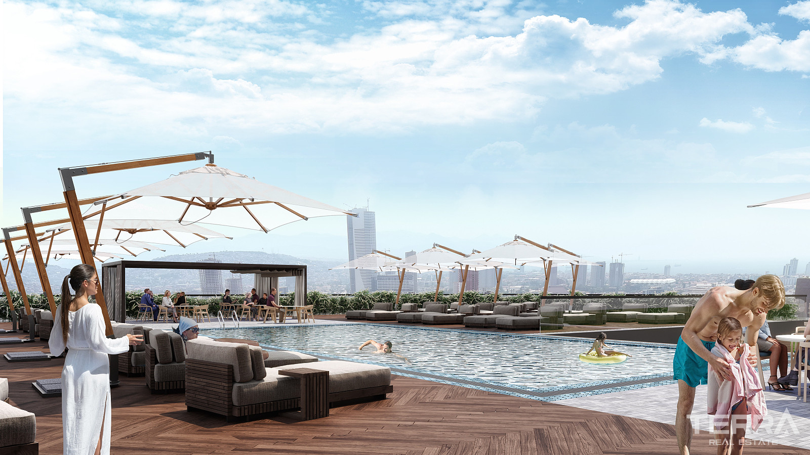 Sea View Apartments for Sale in Konak, İzmir, Turkey - 107818
