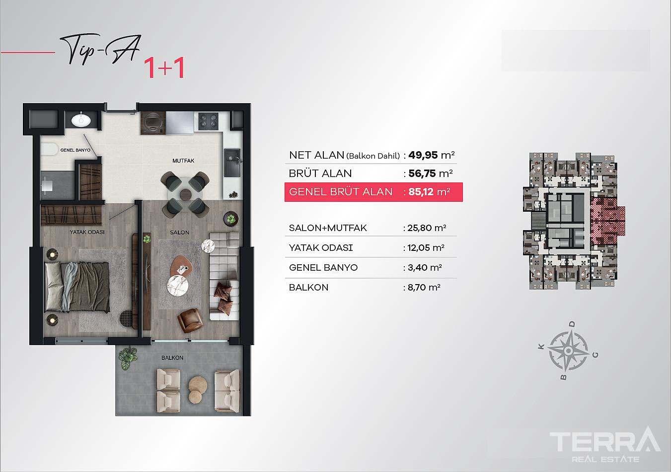 Sea View Apartments for Sale in Konak, İzmir, Turkey - 107821