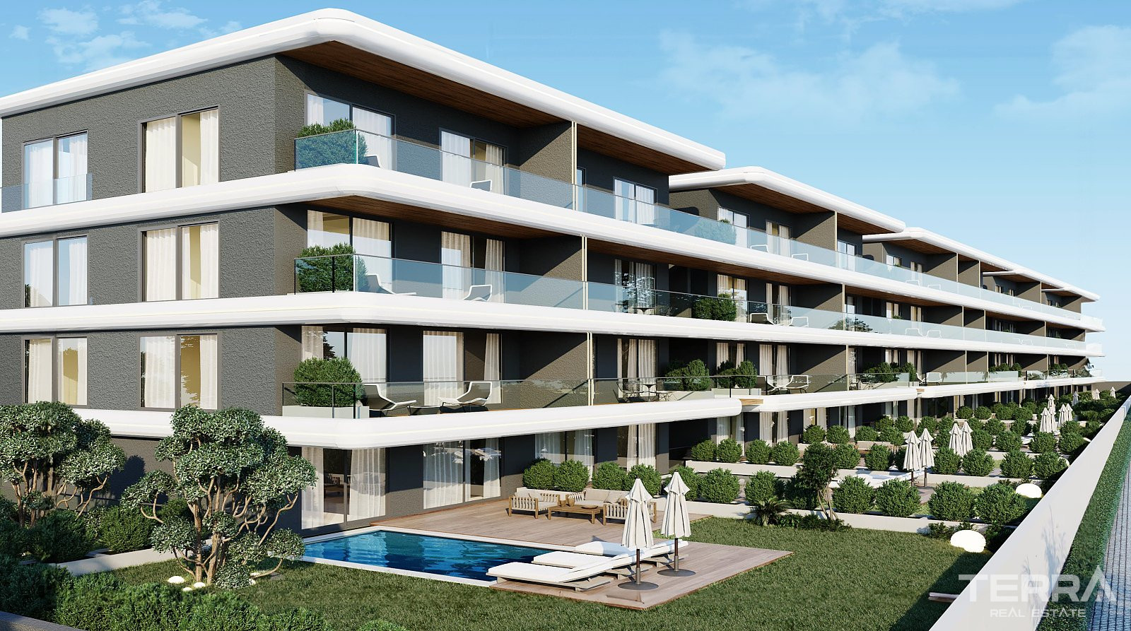 Appartements avec vue sur mer à vendre à Çeşme, Izmir, Turquie - 107830