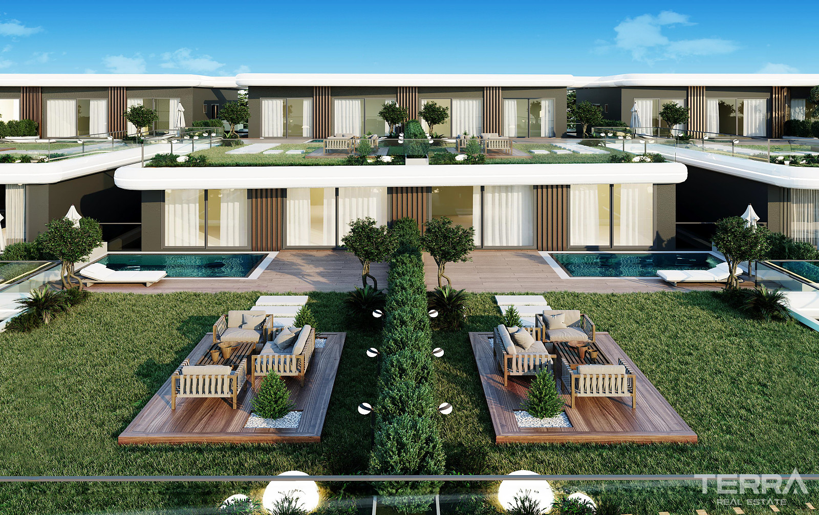 Appartements avec vue sur mer à vendre à Çeşme, Izmir, Turquie - 107833