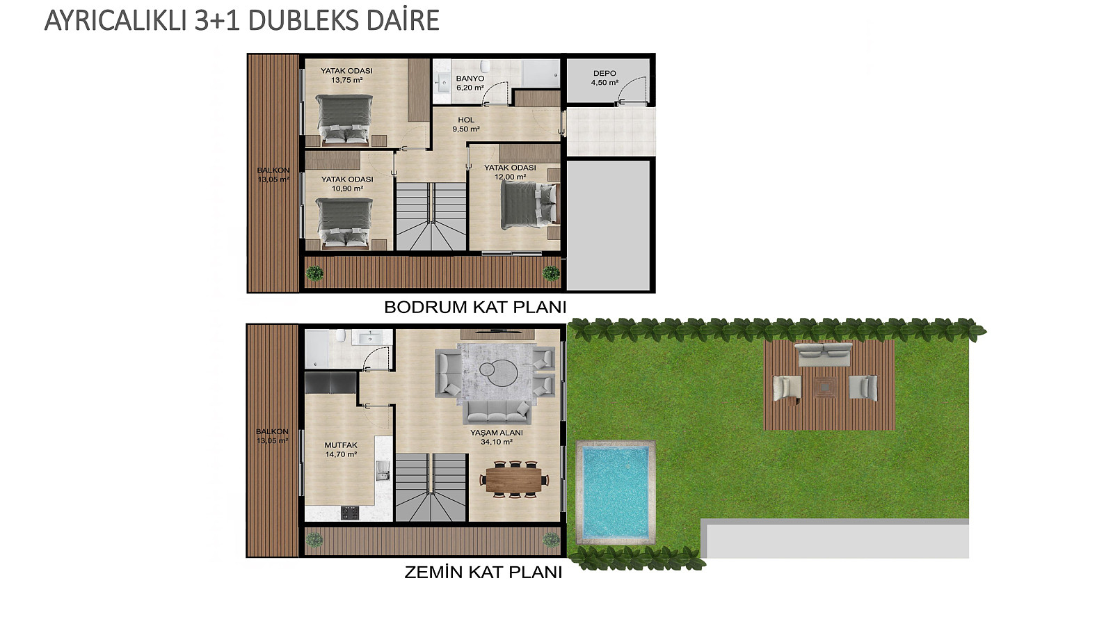 Appartements avec vue sur mer à vendre à Çeşme, Izmir, Turquie - 107840