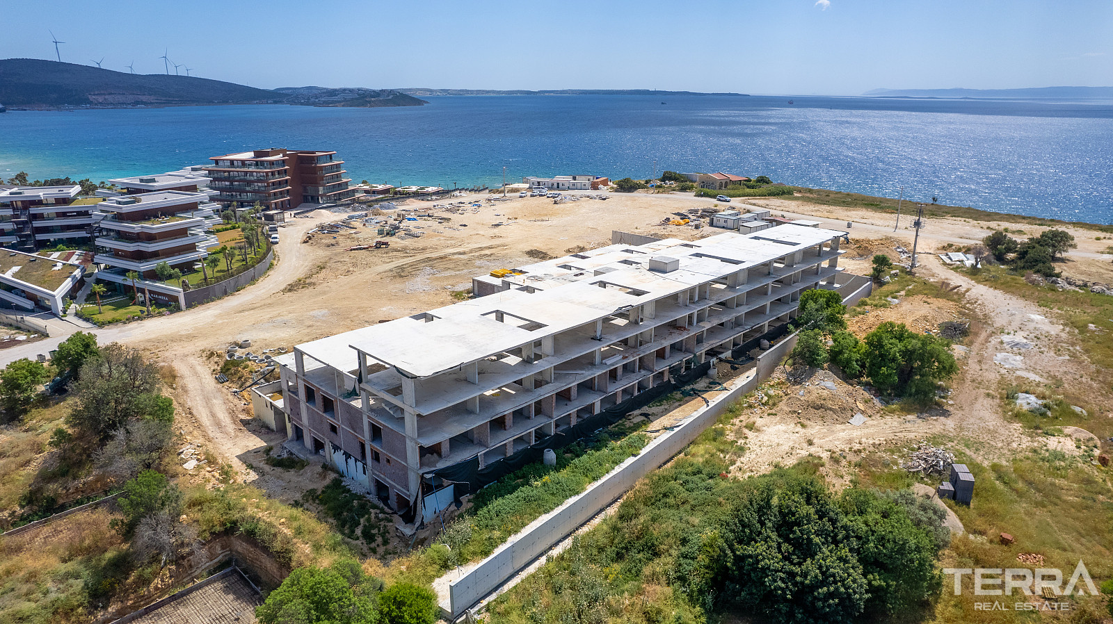 Appartements avec vue sur mer à vendre à Çeşme, Izmir, Turquie - 107842