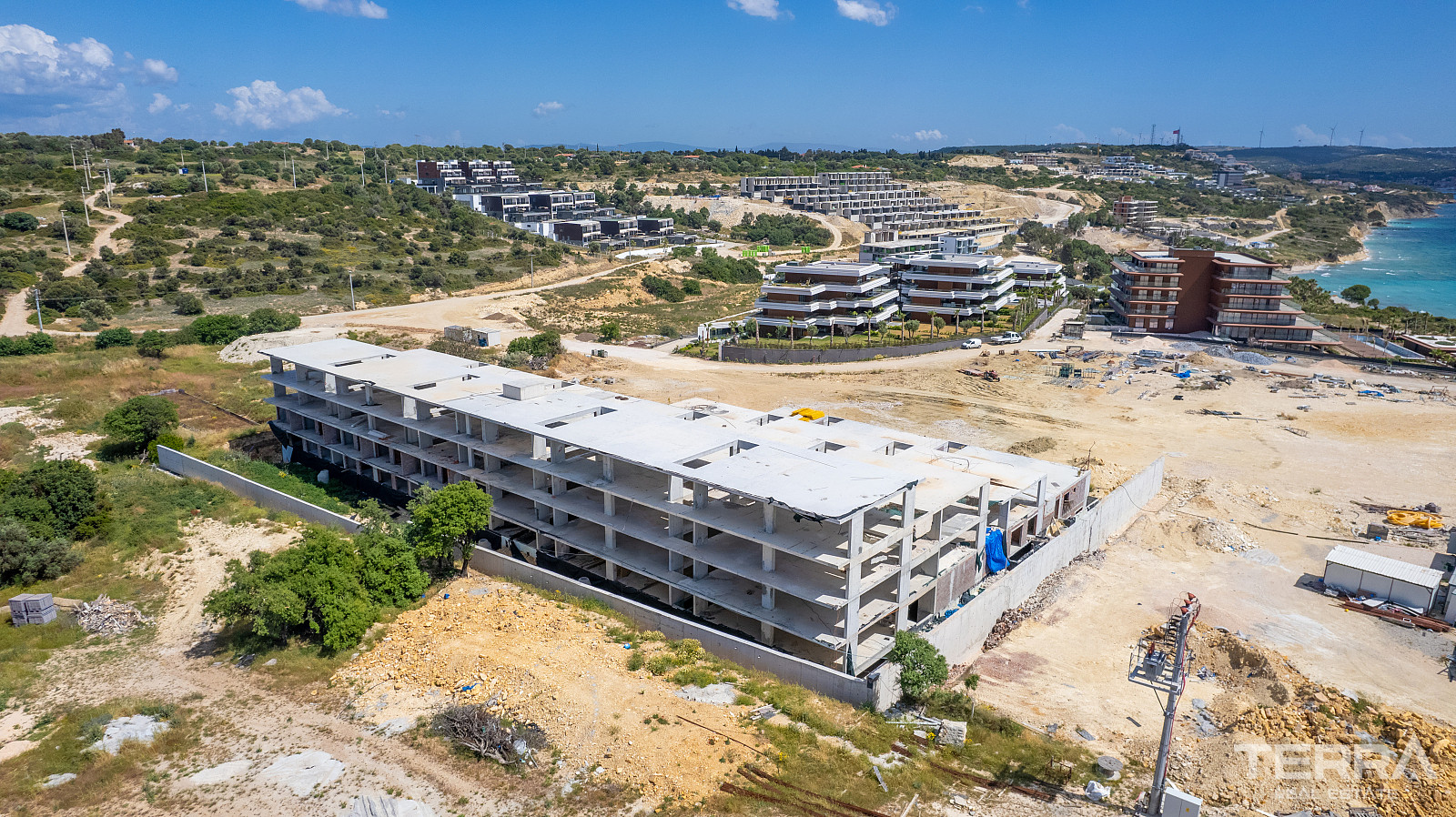 Appartements avec vue sur mer à vendre à Çeşme, Izmir, Turquie - 107845