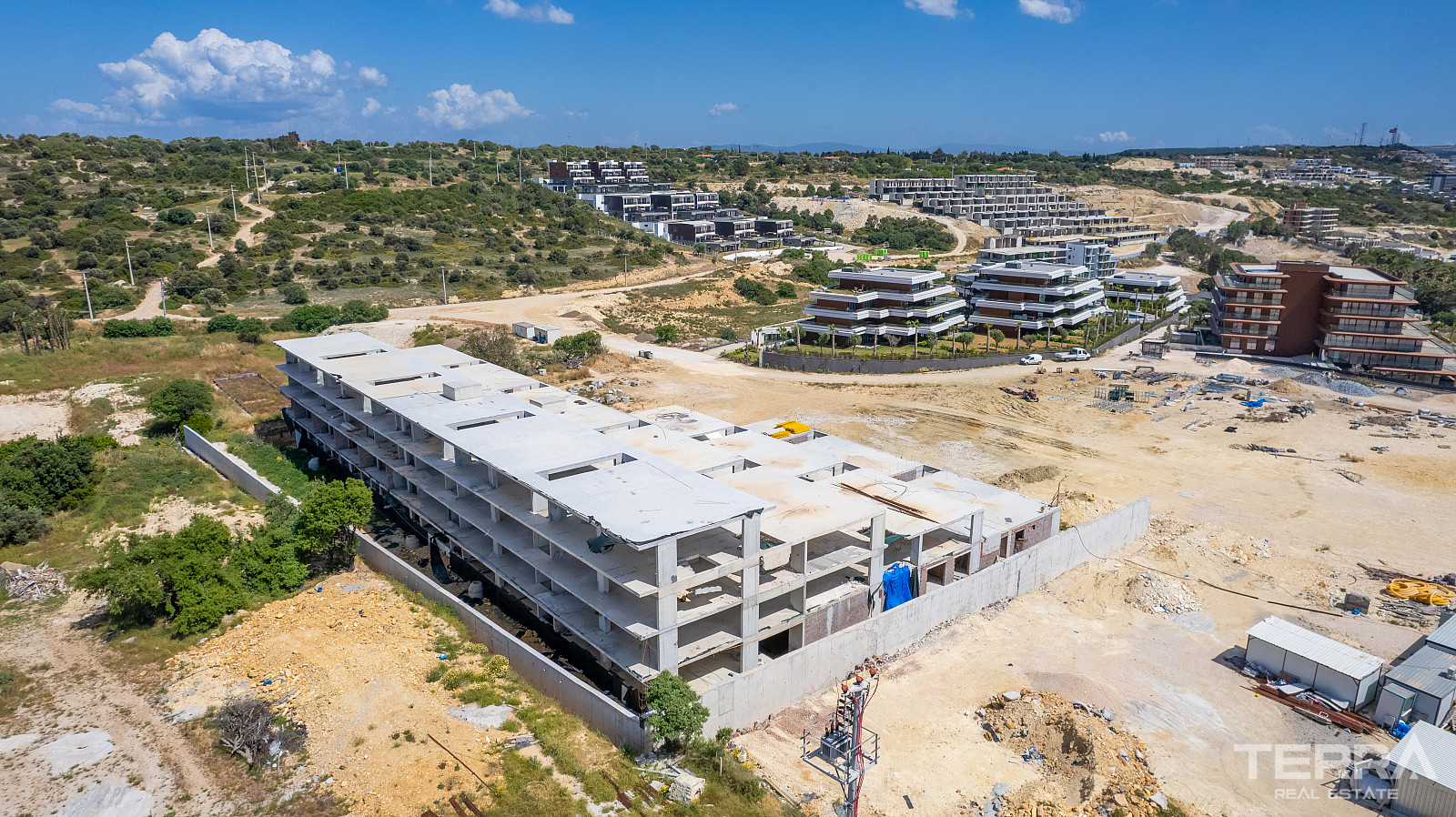 Appartements avec vue sur mer à vendre à Çeşme, Izmir, Turquie - 107846