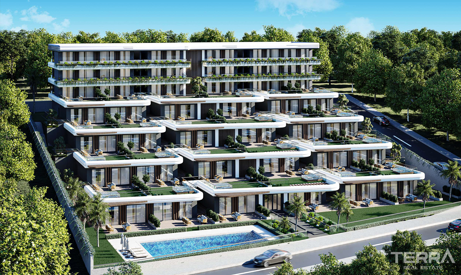 Apartamenty z widokiem na morze na sprzedaż w Çeşme, İzmir, Turkey - 107862