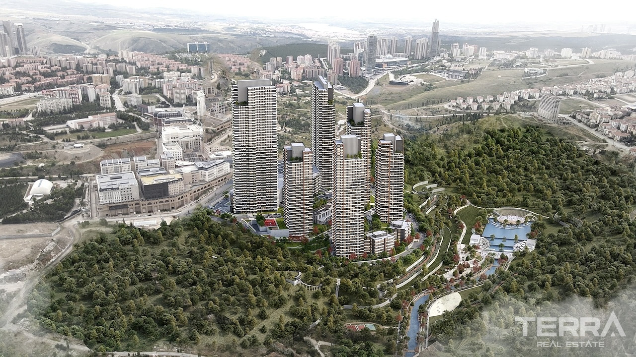 Apartments for Sale in Ankara, Çankaya, Turkey - 107981