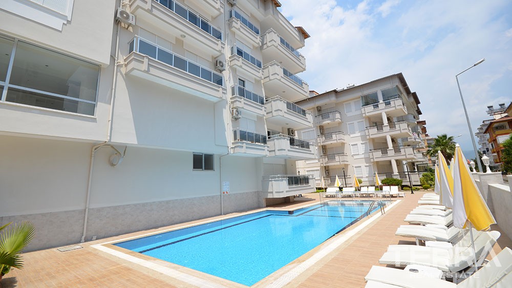 Rummelige lejligheder til salg i Oba, Alanya - 5477