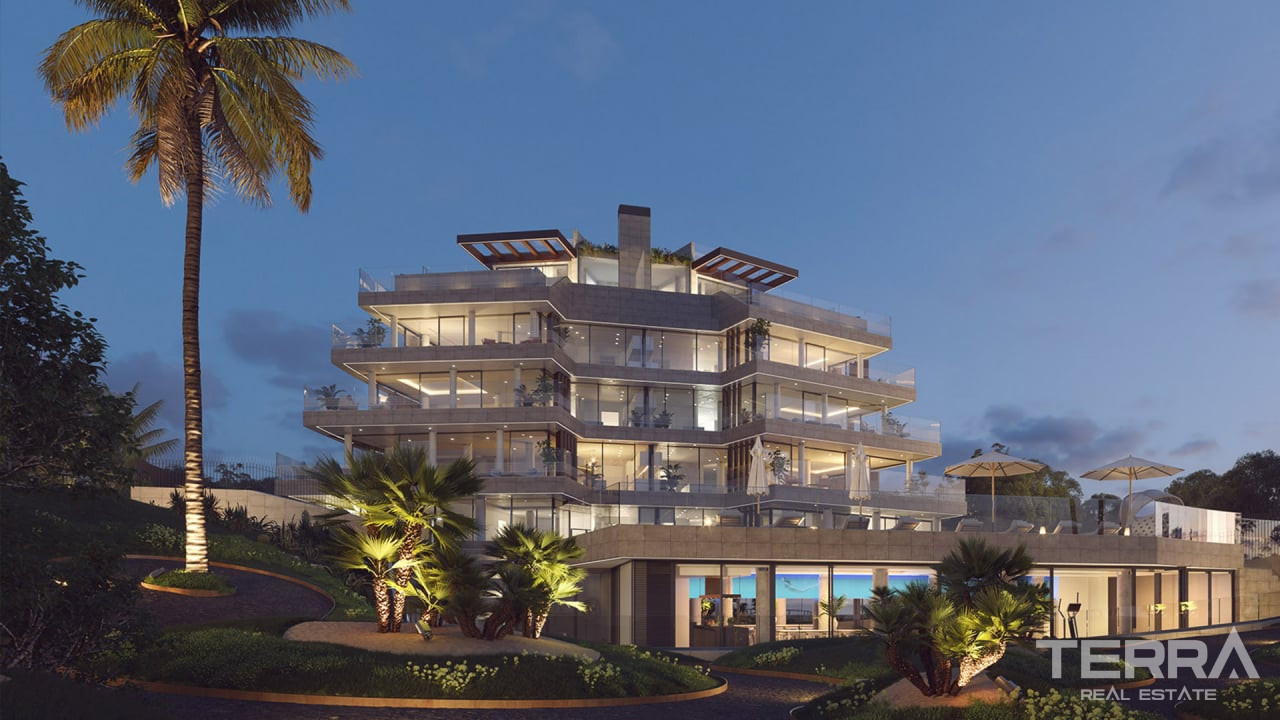 Estepona, Costa del Sol'da Denize Sıfır Satılık Modern Daireler - 108146