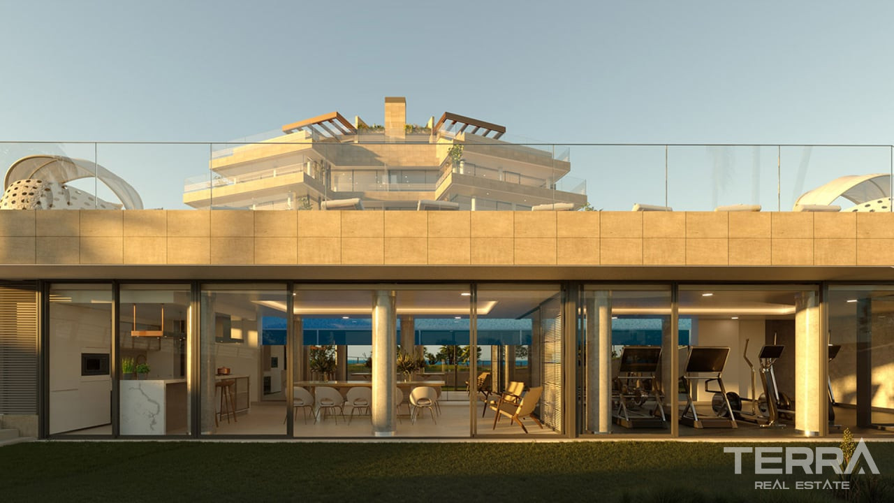 Estepona, Costa del Sol'da Denize Sıfır Satılık Modern Daireler - 108147