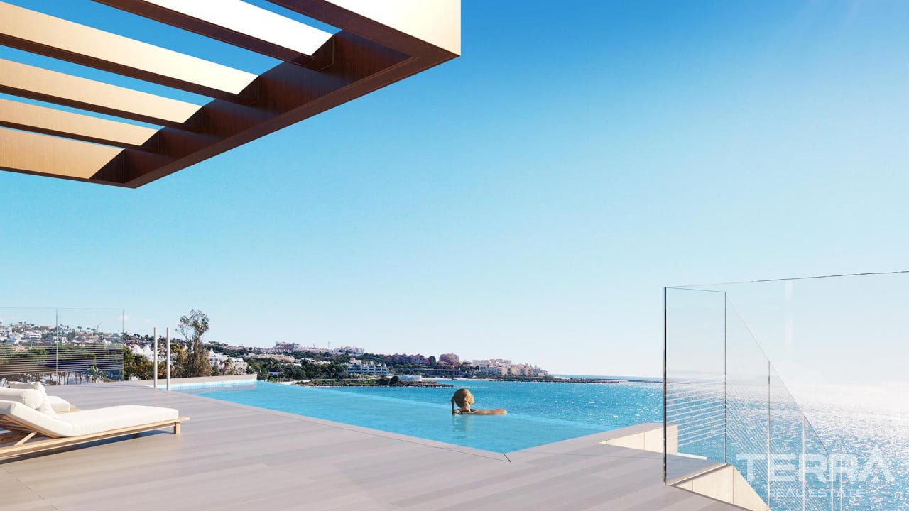 Estepona, Costa del Sol'da Denize Sıfır Satılık Modern Daireler - 108148