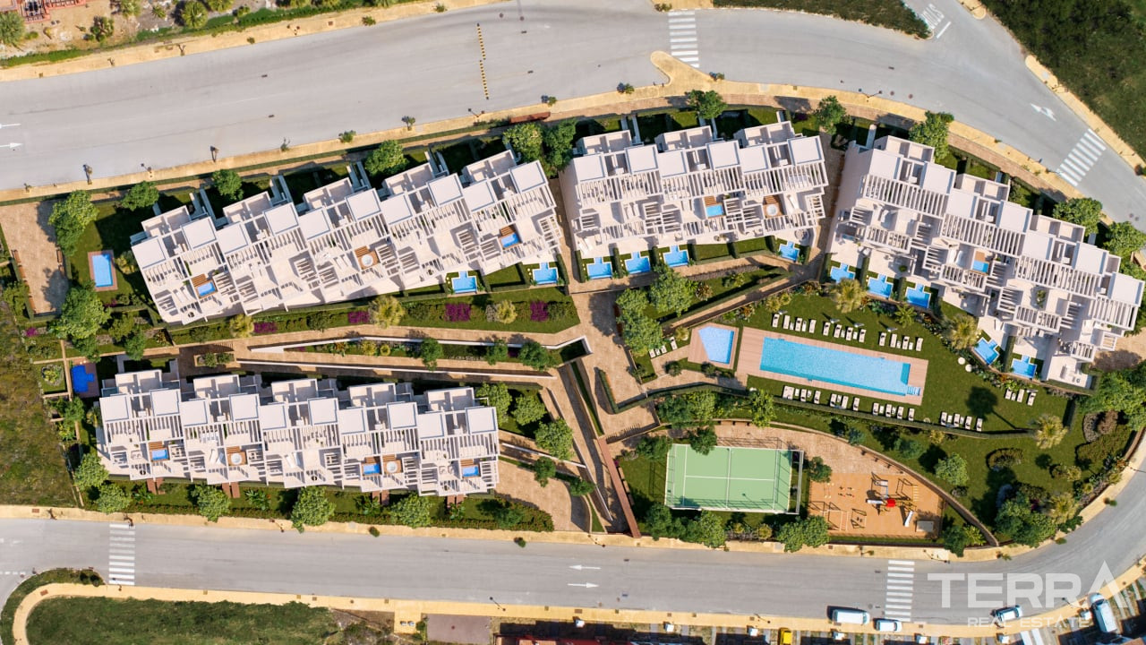 Costa del Sol, Manilva, Malaga'da Deniz Manzaralı Ferah Villalar - 108228