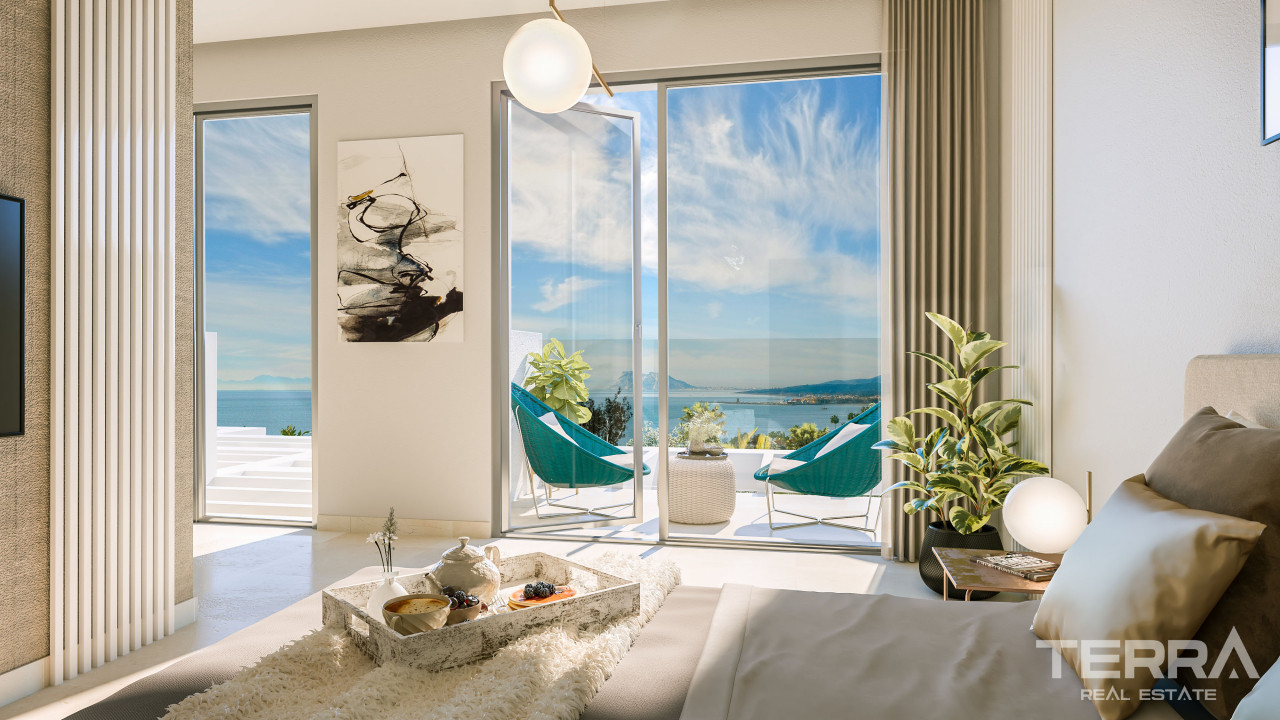 Costa del Sol, Manilva, Malaga'da Deniz Manzaralı Ferah Villalar - 108231