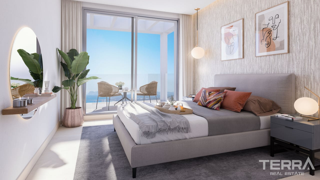 Costa del Sol, Manilva, Malaga'da Deniz Manzaralı Ferah Villalar - 108232