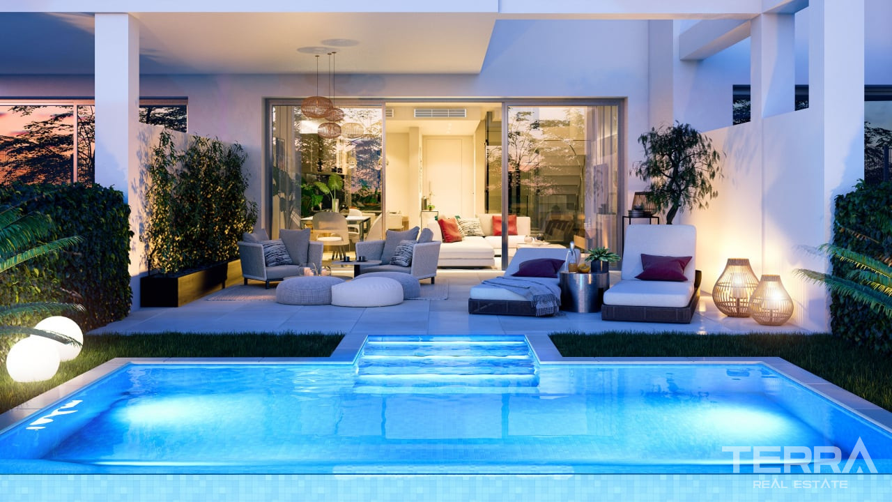 Costa del Sol, Manilva, Malaga'da Deniz Manzaralı Ferah Villalar - 108233
