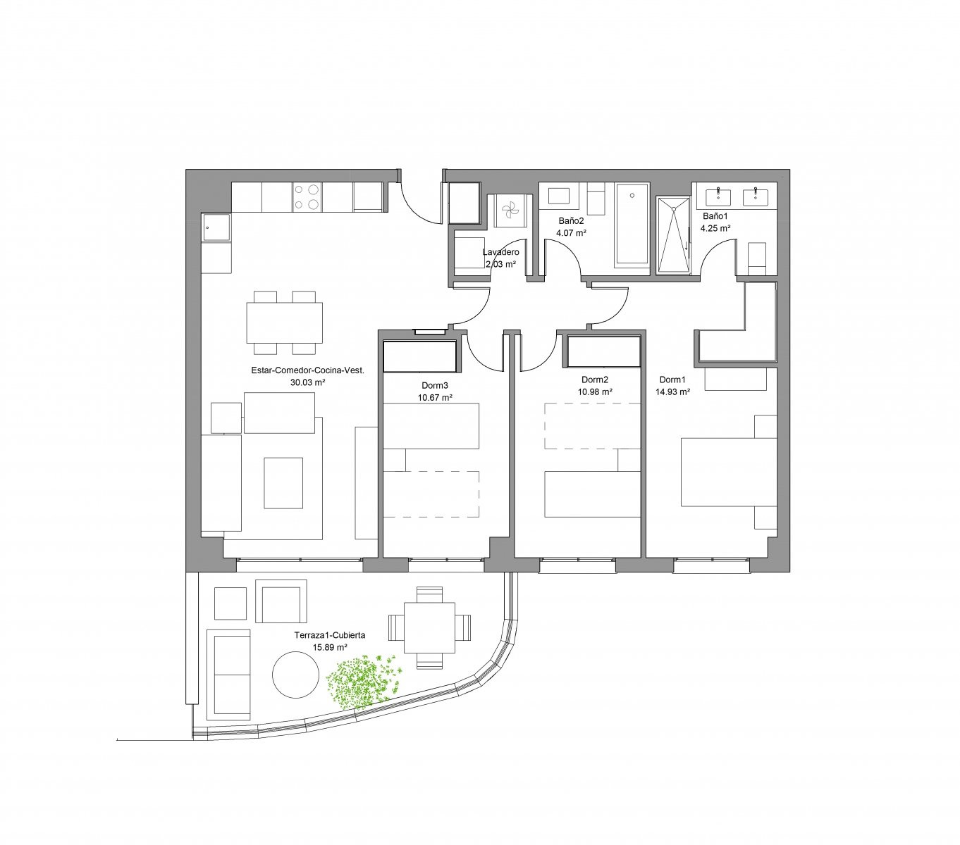 Apartments for Sale in El Pinillo, Torremolinos, Málaga, Spain - 108304