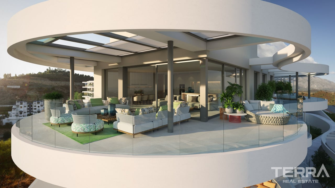 Apartamenty z widokiem na morze na sprzedaż w Benahavís, Hiszpania - 108434