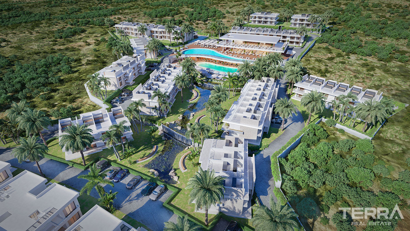 Lejligheder med havudsigt til salg i Esentepe, Kyrenia, Nordcypern - 108486
