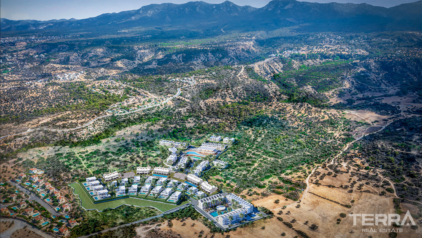 Lejligheder med havudsigt til salg i Esentepe, Kyrenia, Nordcypern - 108487