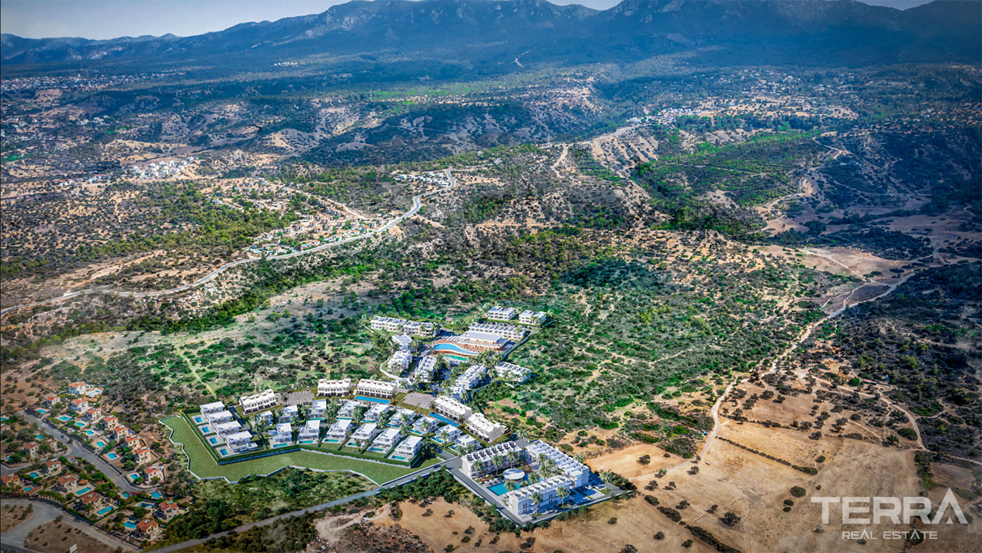 Villas avec vue sur mer à vendre à Esentepe, Kyrenia, Chypre du Nord - 108535