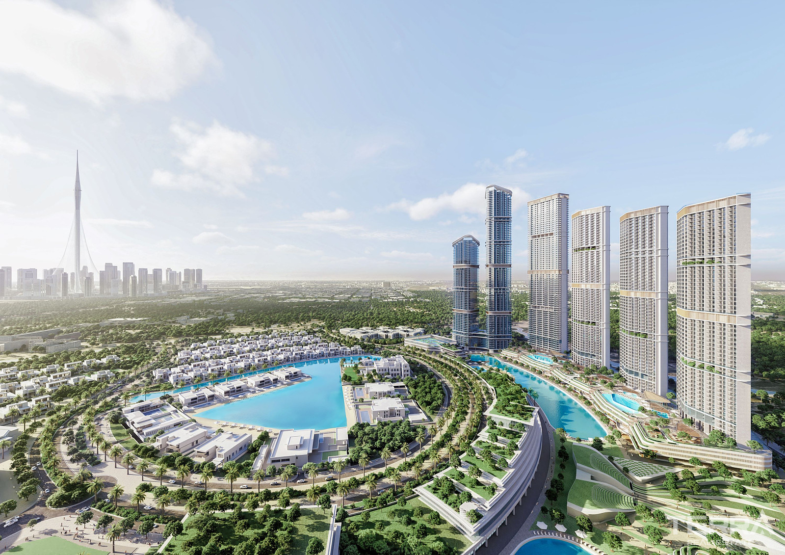 Eksklusive leiligheter med moderne fasiliteter til salgs i Meydan Dubai - 108603