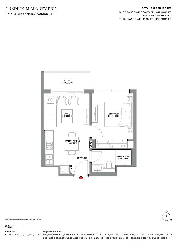Leiligheter til salgs i Dubai Meydan — Sobha Hartland II - 108629