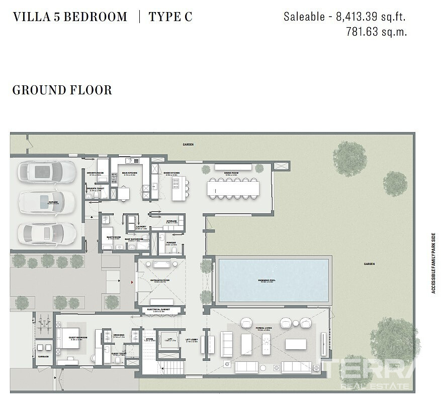 Villas avec piscine privée à vendre à Dubai Meydan - 108678